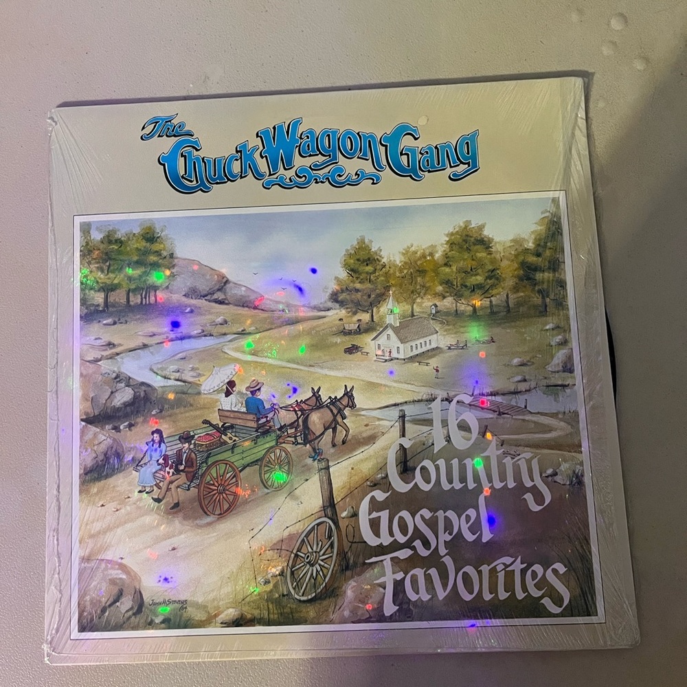 The Chuck Wagon Gang 16 Country Gospel Favorites Vinyl Album
